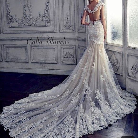 Brand new Calla Blanche Wedding dress - Picture 4 of 6